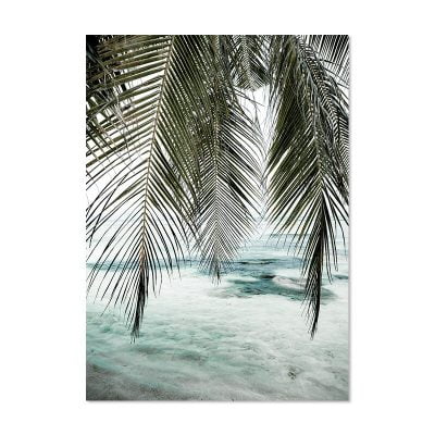 California Dreaming Beach Surf Life Tropical Landscape Wall Art For Living Room Decor