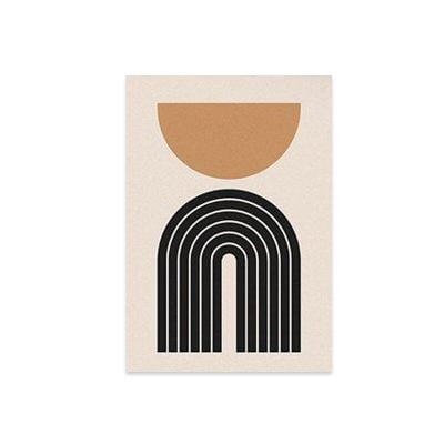 Modern Abstract Mid Century Minimalist Wall Art Fine Art Canvas Prints For Home Office
