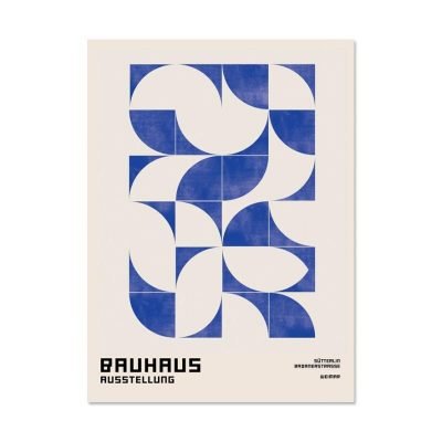 Retro Abstract Geometry Bauhaus Art Posters Colorful Pictures For Living Room Decor 2022 Trends