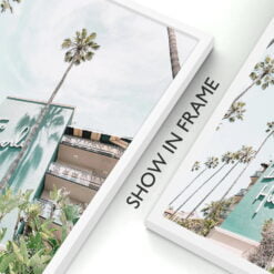 Beverly Hills Los Angeles Wall Art Fine Art Canvas Prints For Modern Apartment Living Room