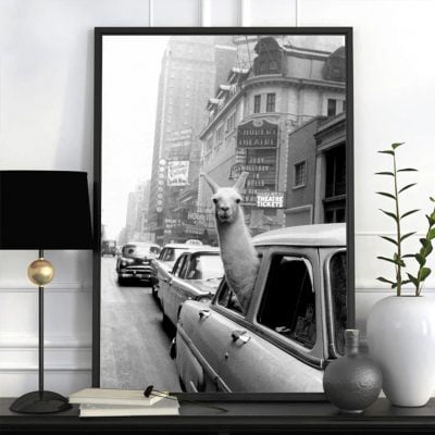 Black White New York Wall Art Fine Art Canvas Prints Modern Pictures For Home Office Decor