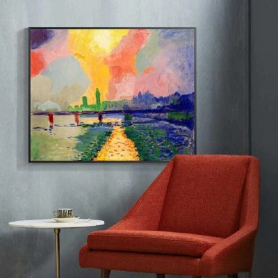 Classical Masterpiece Oil Painting Fine Art Canvas Print Pictures For Living Room Wall Decor