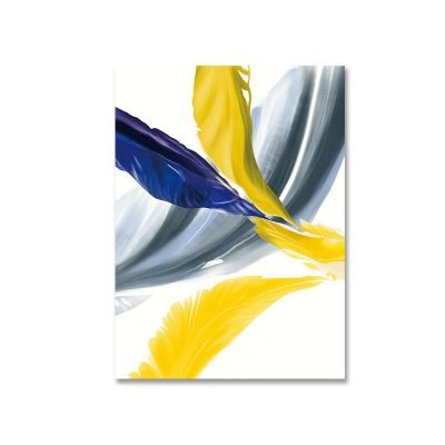 Colorful Scandinavian Abstract Wall Art Pictures For Living Room Modern Home Office Decor