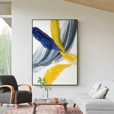 Colorful Scandinavian Abstract Wall Art Pictures For Living Room Modern Home Office Decor