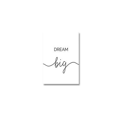 Daily Inspiration Posters Black White Minimalist Wall Art For Bedroom Home Office Decor