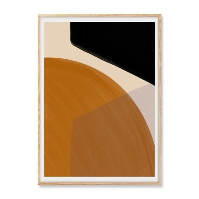 Earthy Colors Abstract Wall Art Pictures For Bedroom Living Room Home Office Interiors