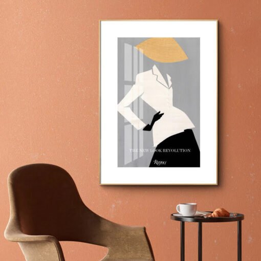Elegant Fashion Model Figure Art Fine Art Canvas Print Picture For Living Room Salon Decor