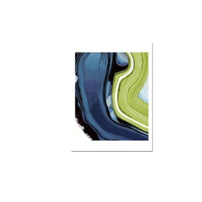 Green Blue Ice Marble Wall Art Abstract Pictures For Modern Living Room Home Art Decor