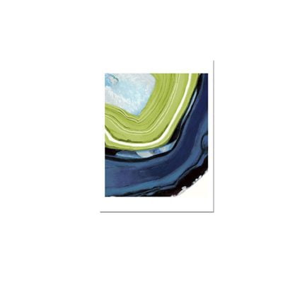 Green Blue Ice Marble Wall Art Abstract Pictures For Modern Living Room Home Art Decor