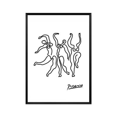 Minimalist Animals Line Art Fine Art Canvas Prints Pictures For Living Room Bedroom Art Decor