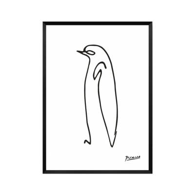 Minimalist Animals Line Art Fine Art Canvas Prints Pictures For Living Room Bedroom Art Decor