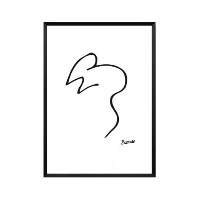 Minimalist Animals Line Art Fine Art Canvas Prints Pictures For Living Room Bedroom Art Decor