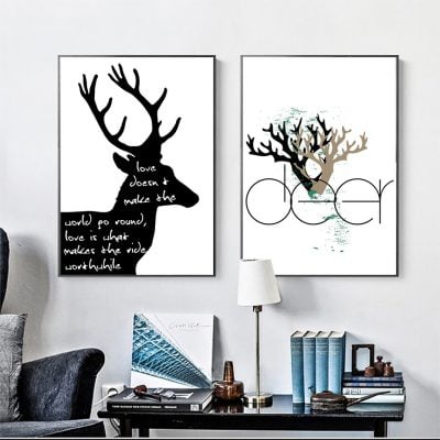 Minimalist Nordic Adventurist Gallery Wall Art Fine Art Canvas Prints Scandinavian Interior Decor