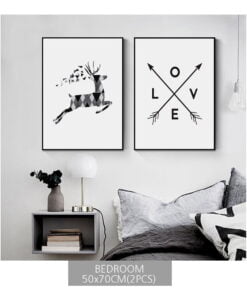 Minimalist Nordic Adventurist Gallery Wall Art Fine Art Canvas Prints Scandinavian Interior Decor