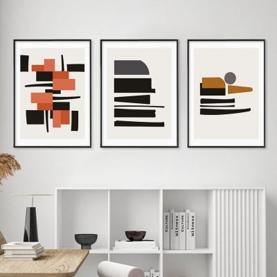 Minimalist Urban Abstract Nordic Wall Art For Living Room Modern Home Office Decor