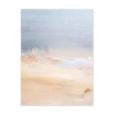 Modern Atmospheric Seascape Abstract Wall Art For Living Room Bedroom Art Decor