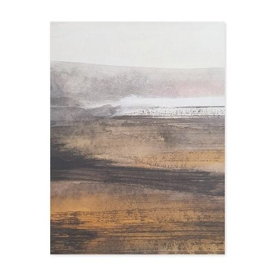 Modern Atmospheric Seascape Abstract Wall Art For Living Room Bedroom Art Decor