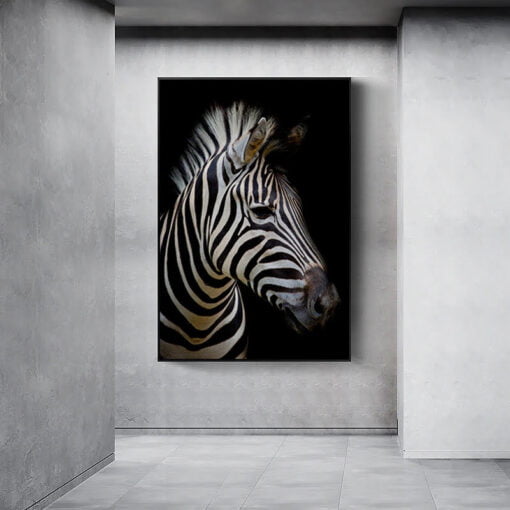 Modern Black & White Wildlife Wall Art Minimalist Nature Pictures For Home Office Interiors