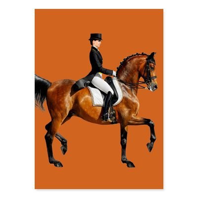 Modern Fashion Equestrian Show Jumping Horse Wall Art Pictures For Home Office Living Room