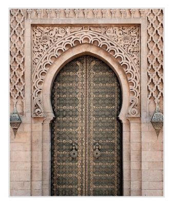 Moroccan Inspiration Arches Architecture Wall Art For Modern Bohemian Home Decor