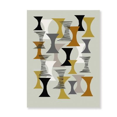 Nordic Abstract Elements Minimalist Wall Art For Home Office Scandinavian Interiors