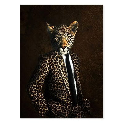 Animal Portraits Abstract Wall Art Pictures For Living Room Dining Room Home Office Decor