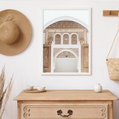 Bohemian Architecture Lifestyle Gallery Wall Art Simple Nature Pictures For Living Room Decor