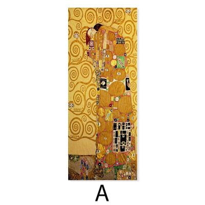 Classic Gustav Klimt Wall Art Fine Art Canvas Prints Bohemian Pictures For Entrance Hall