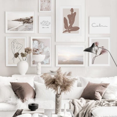 Dusky Pink Travel Chic Lifestyle Gallery Wall Art Fashion Pictures For Bedroom Living Room