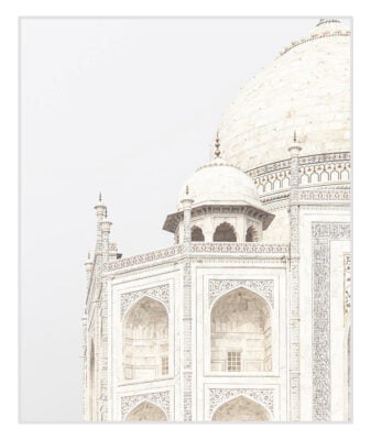 Inspirational Architecture Taj Mahal Travel Dreams Gallery Wall Art For Living Room Decor