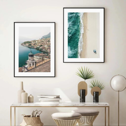 Mediterranean Inspiration Gallery Wall Art Modern Lifestyle Pictures For Living Room Decor