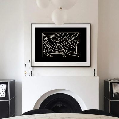 Modern Neutral Colors Minimalist Abstract Gallery Wall Art Pictures For Bedroom Living Room Decor