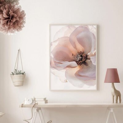 Moroccan Desert Rose Bohemian Gallery Wall Art Pictures For Modern Living Room Decor