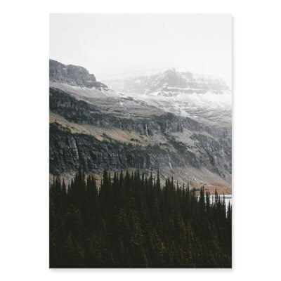 Northern Wilderness Wall Art Mountain Lake Landscape Pictures For Home Office (Set of 3)