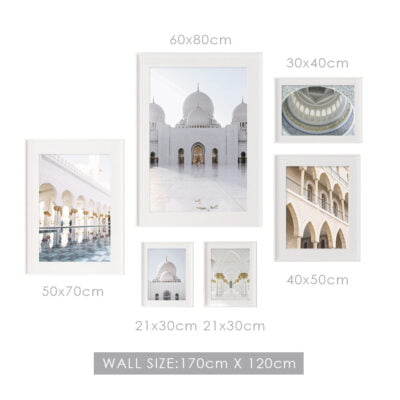 Ornate Mosque Inspirational Architectural Wall Art Pictures For Living Room Home Office
