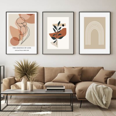 Abstract Minimalist Line Art Fine Art Canvas Prints Gallery Pictures For Living Room