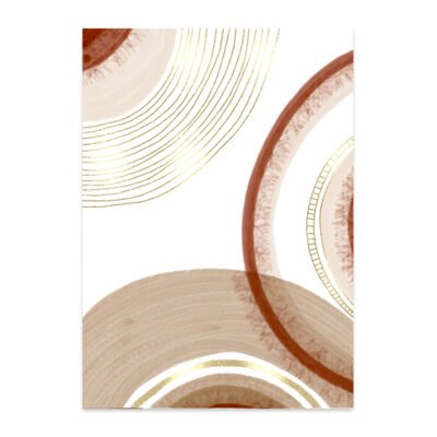 Bohemian Rainbows Stylish Abstract Wall Art Pictures For Nursery Room Kid's Room Decor