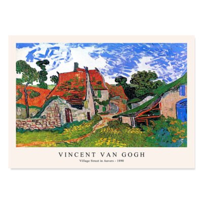 Classic Vintage Colorful Impressionism Wall Art Fine Art Canvas Prints For Living Room Decor