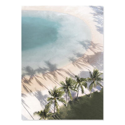 Exotic Tropical Seascape Lifestyle Gallery Wall Art Pictures For Modern Living Room Decor