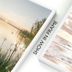 Sunrise Seascape Wilderness Landscape Lifestyle Gallery Wall Art Pictures For Living Room