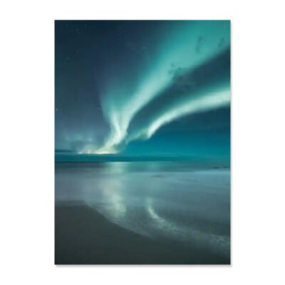 White Green Ocean Nature Seascape Gallery Wall Art Pictures For Home Office Wall Decor