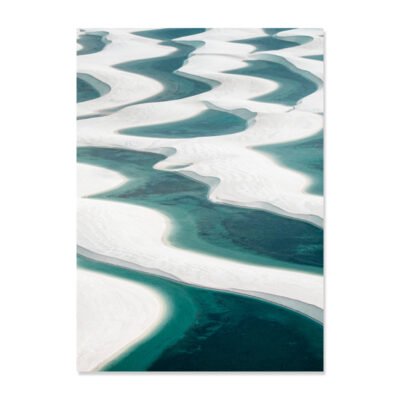 White Green Ocean Nature Seascape Gallery Wall Art Pictures For Home Office Wall Decor