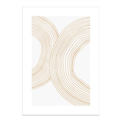 Minimalist Abstract Geometric Line Art Fine Art Canvas Prints Pictures For Modern Home Office Decor