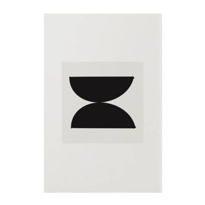 Modern Abstract Minimalist Black Beige Gallery Wall Art Pictures For Contemporary Living Room