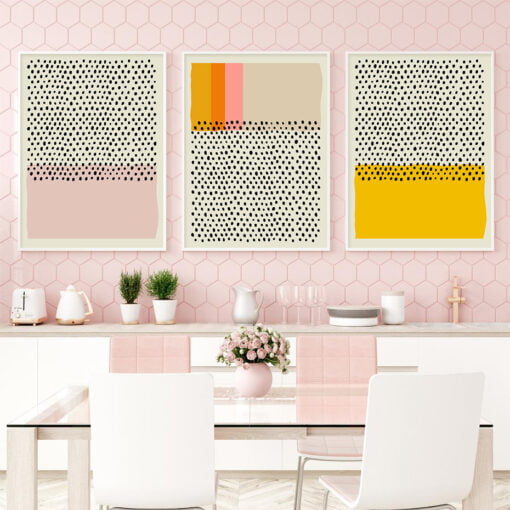 Modern Color Splash Abstract Wall Art Pictures For Living Room Bedroom Contemporary Home Decor