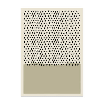 Pale Green Beige Modern Abstract Minimalist Lifestyle Gallery Wall Decor For Living Room