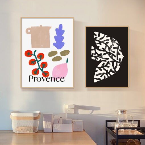 Minimalist Bohemian Abstract Pictures Of Provence Wall Art Pictures For Kitchen Living Room Decor