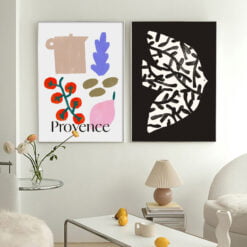 Minimalist Bohemian Abstract Pictures Of Provence Wall Art Pictures For Kitchen Living Room Decor